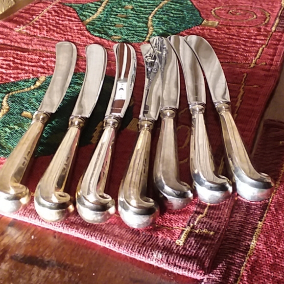 💥SOLD💥Sterling Silver Handled knives - Picture 5 of 7